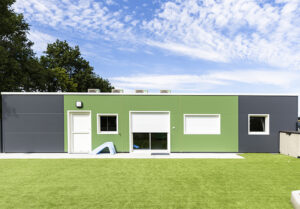 La Cabane enchantée, microcrèche en modulaire-Bodard