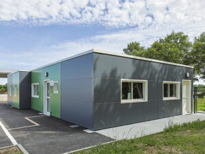 La Cabane enchantée, microcrèche en modulaire-Bodard